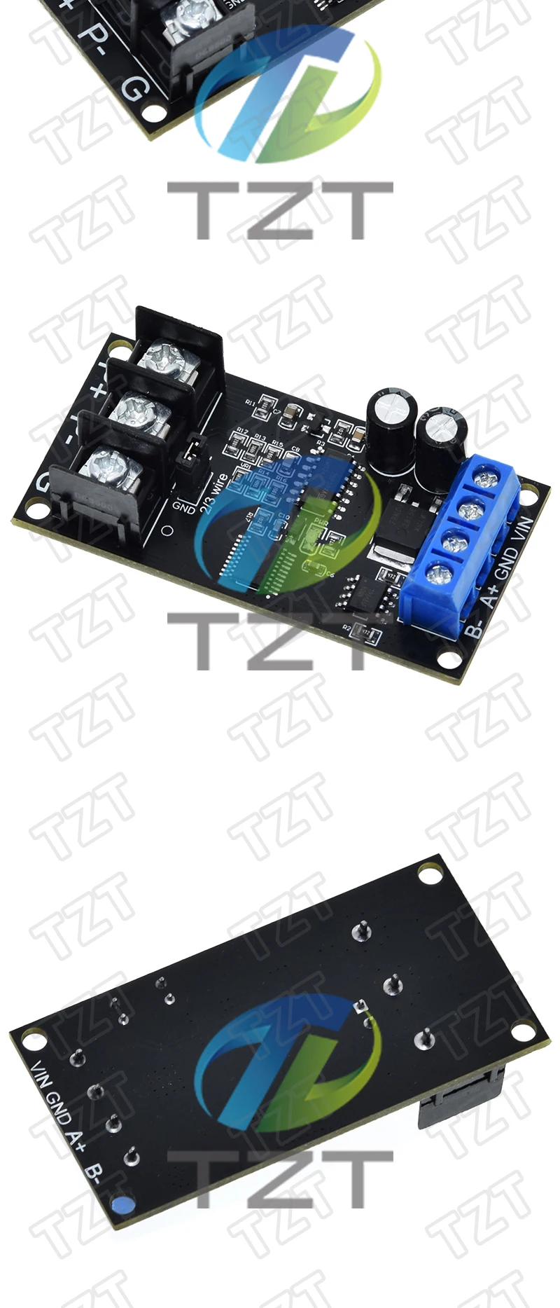 TZT PT100 Platin Thermowiderstand RTD Temperatursensoren Sender RS485 MODUBS RTU Modul – Detail 6