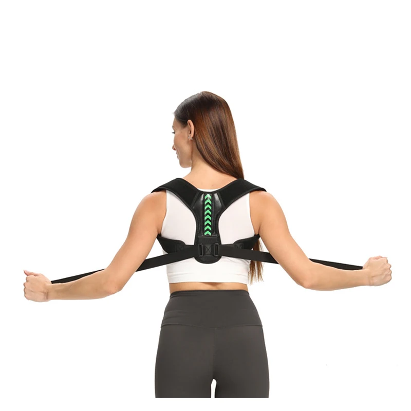 Posture Corrector Back Orthosis Adult Prevention Of Humpback Open Shoulder Chest Pressure Adjustable Clavicle Retainer Sitting Posture posture corrector