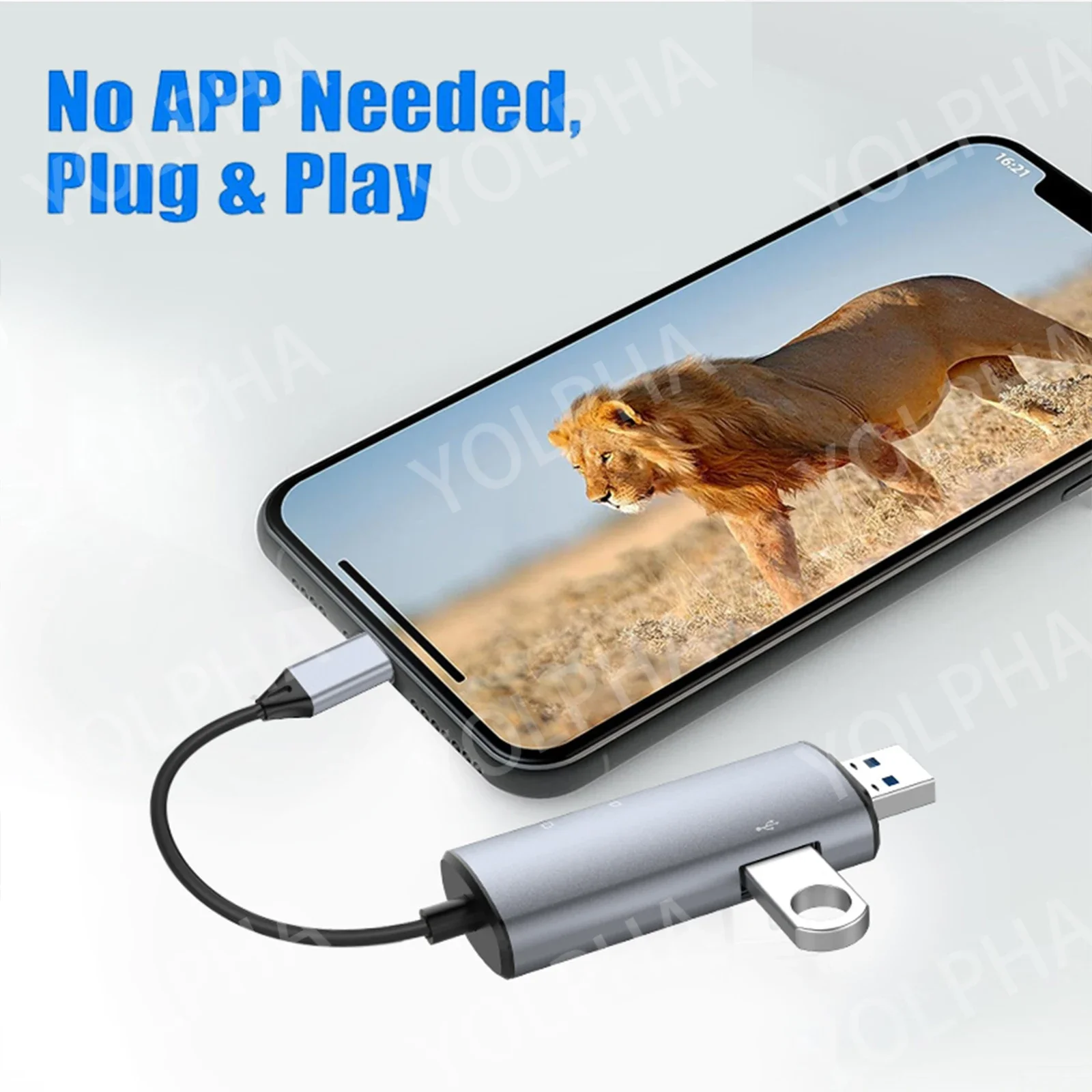 5 in 1 다기능 USB 3.0 카드 리더 U 디스크 타입 C/마이크로 SD/TF/SD 플래시 드라이브 메모리 카드 리딩 어댑터 휴대폰 액세서리