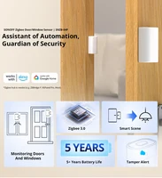 SONOFF SNZB-04P Zigbee Door Window Sensor Home Security Alarm Sensor Local Smart Scene Works with Smartthings Alexa Google Home - Image 5