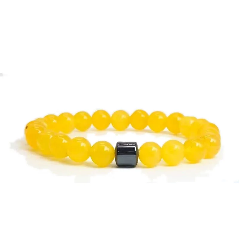 8mm Charm-Heilungs-Naturstein-Armbänder für Männer und Frauen, Türkis, Malachit, Achat, Lapislazuli, Jaspis, Quarz, Tigerauge, Geschenk für Liebende, Schmuck – Detail 5