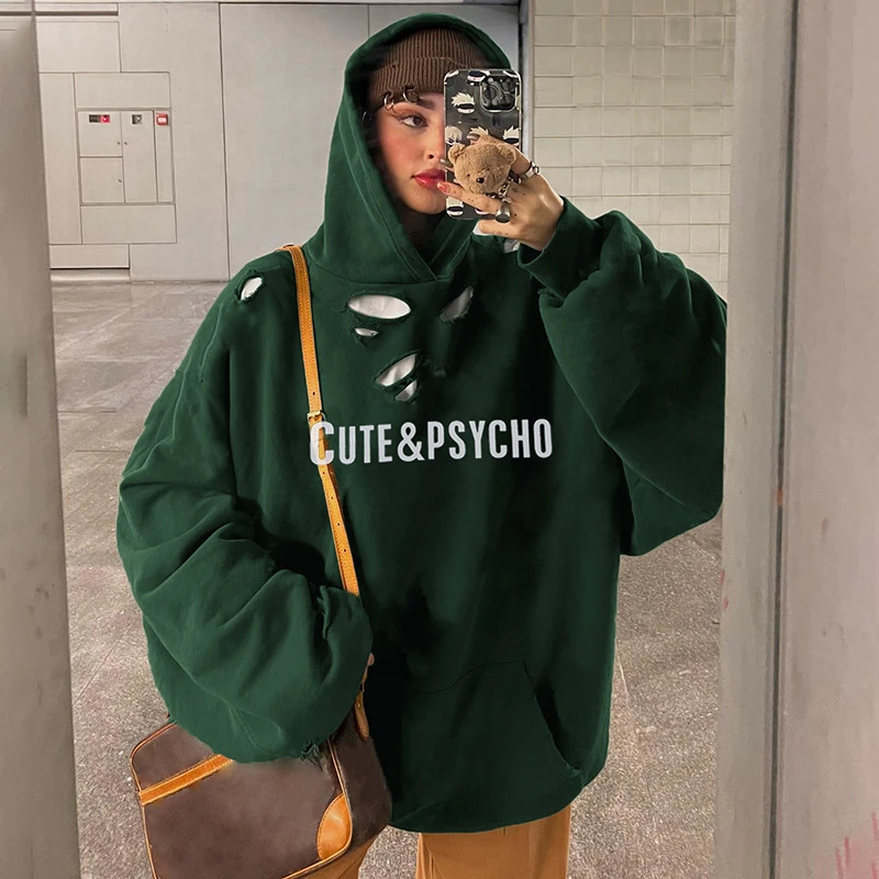 Sudaderas Con Capucha Y2k, ropa femenina, chaquetas Capucha, ropa Grunge, moda Y2k, de calle| | - AliExpress