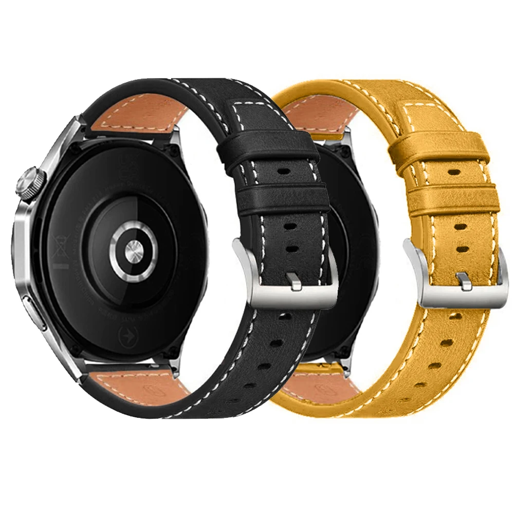 Luxury Leather Watch Strap - Premium 20mm/22mm Band