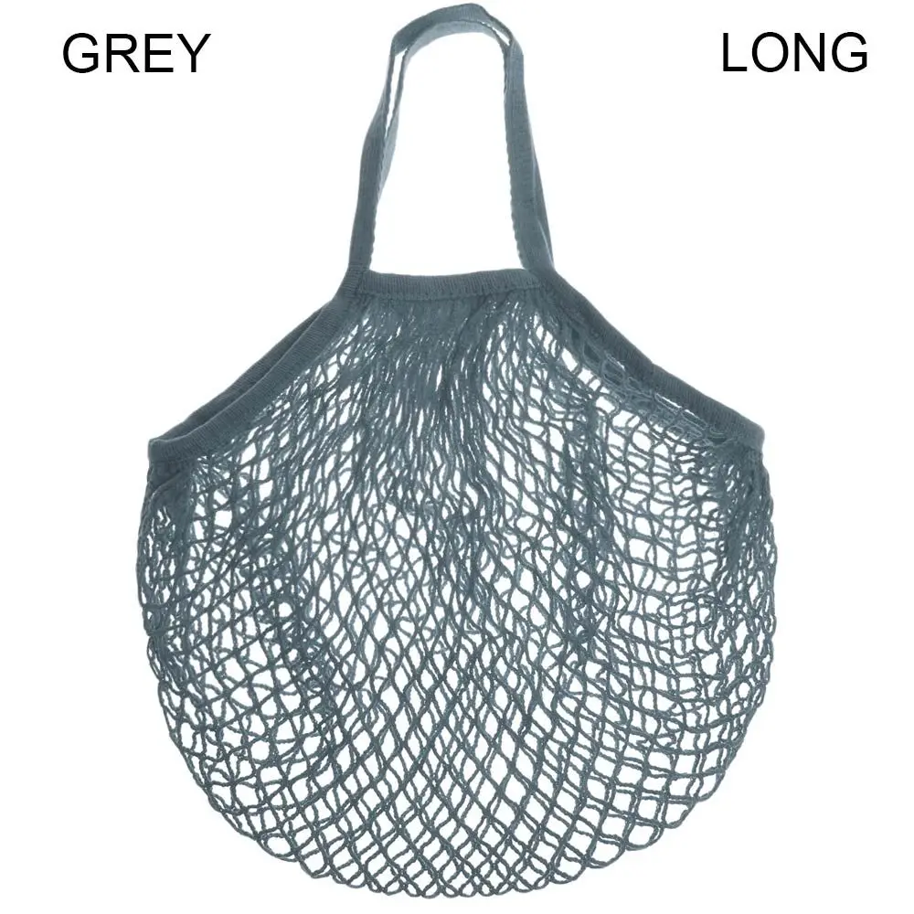Eco-Friendly Reusable Cotton Mesh Tote Бag - Sustainable Woven Shopping & Storage Tote