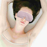 Rose Salt Hot Compress Eye Mask Heat Patch Patches Packets Micro-wave Oven Tool for Sleeping Relief Travel Facial 1
