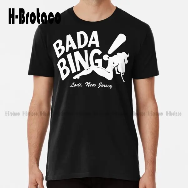 Sopranos-Cada Bing - Lodi - New Jersey The Sopranos Tony Soprano T-Shirt Funny Art Streetwear Cartoon Tee Creative Funny Tee