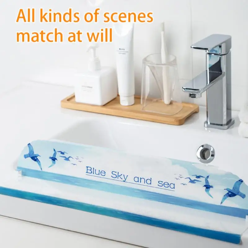 Kitchen Splatter Screen Kitchen Splash Guard Anti-Water Board Sink Splash Guard