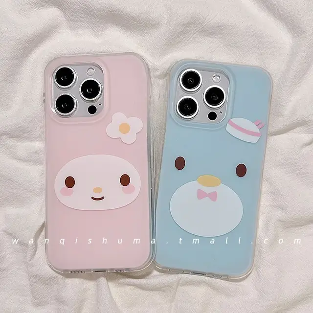 Korean ins cartoon pink melody dot Case iPhone - Image 3