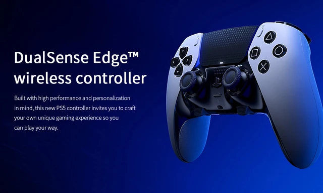 Sony – manette de jeu sans fil DualSense Edge pour console Playstation 5,  accessoires