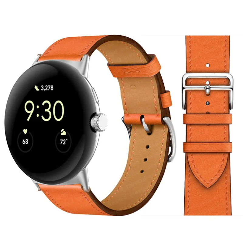 Premium Leather Smartwatch Strap and Bracelet Accessories