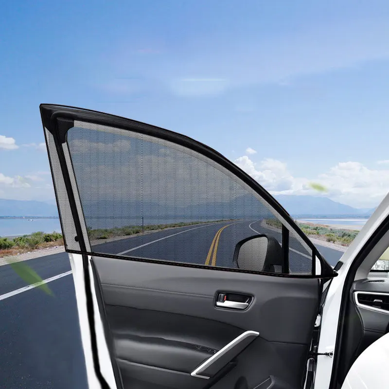 Car Side Rear Sun Shade With UV Rays Protection, Fit Most Of Vehicle