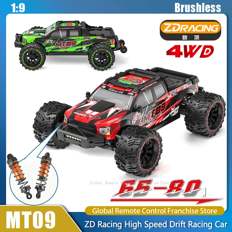 ZD Racing ROCKET MT09 1/9 RC Car Monster Truck 3S 4S Brushless 4wd