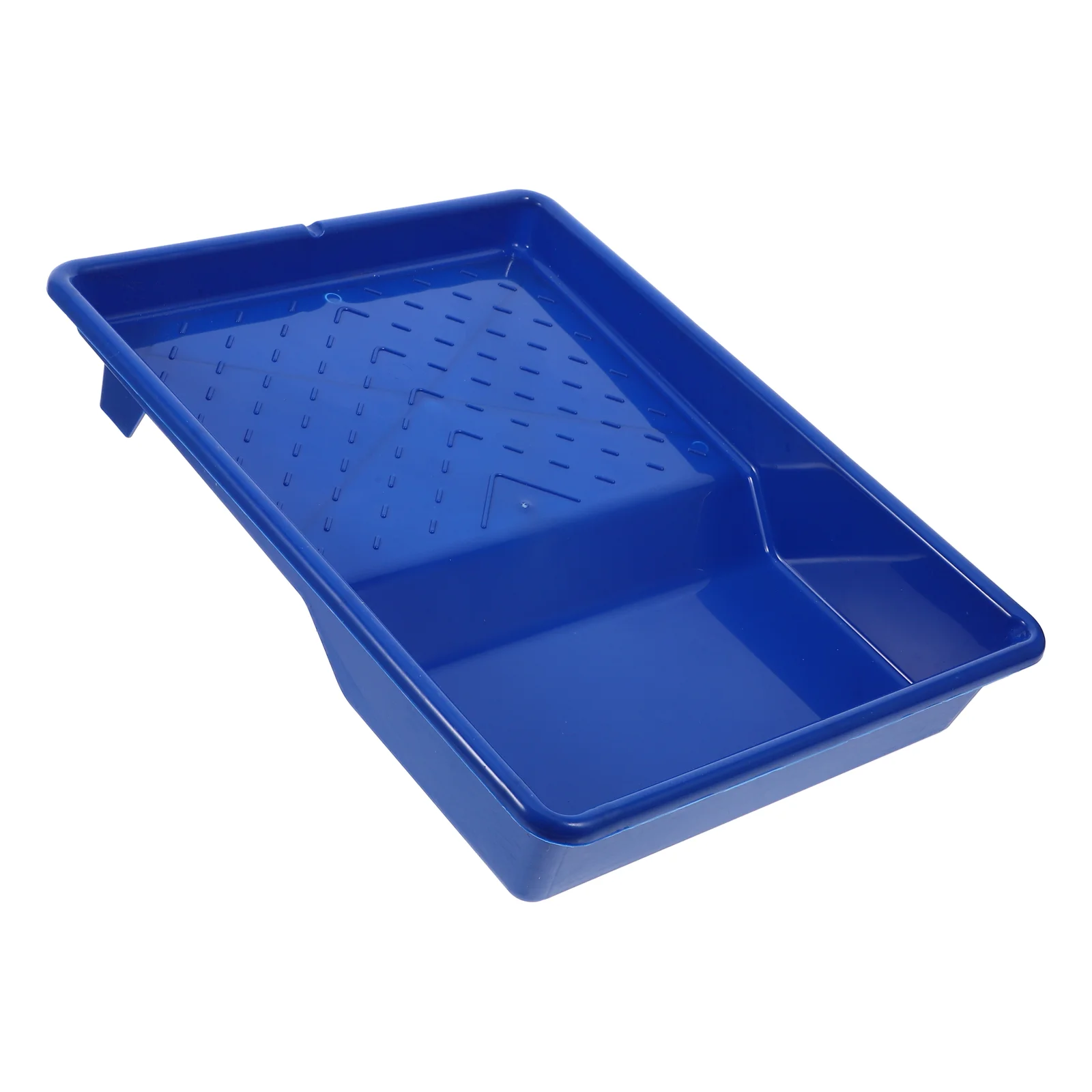 9 -Inch Terrarium Paint Tray Liner Small Roller Wall Painting Supplies Universal Plastic Paper Blue Flat Storage Bins Travel