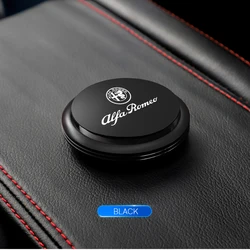 UFO - Style Aluminum Alloy Car Air Freshener and Purifier with Fresh Fragrance (Black - Scent 2)