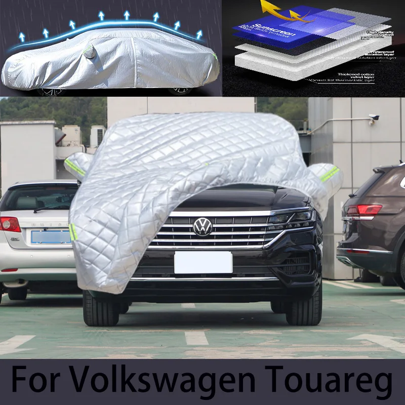 For Volkswagen Polo Car hail protection cover Auto rain protection scratch  protection paint peeling protection car clothing