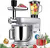 Electric Kitchen Mixer with Beater, Whisk, Dough Hook, Meat Grinder 1
