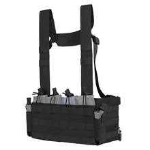 

OneTigris ZEFFERUS Chest Rig MOLLE Tactical Chest Panel AK CS Chest Platform for Airsoft & Outdoors Hunting