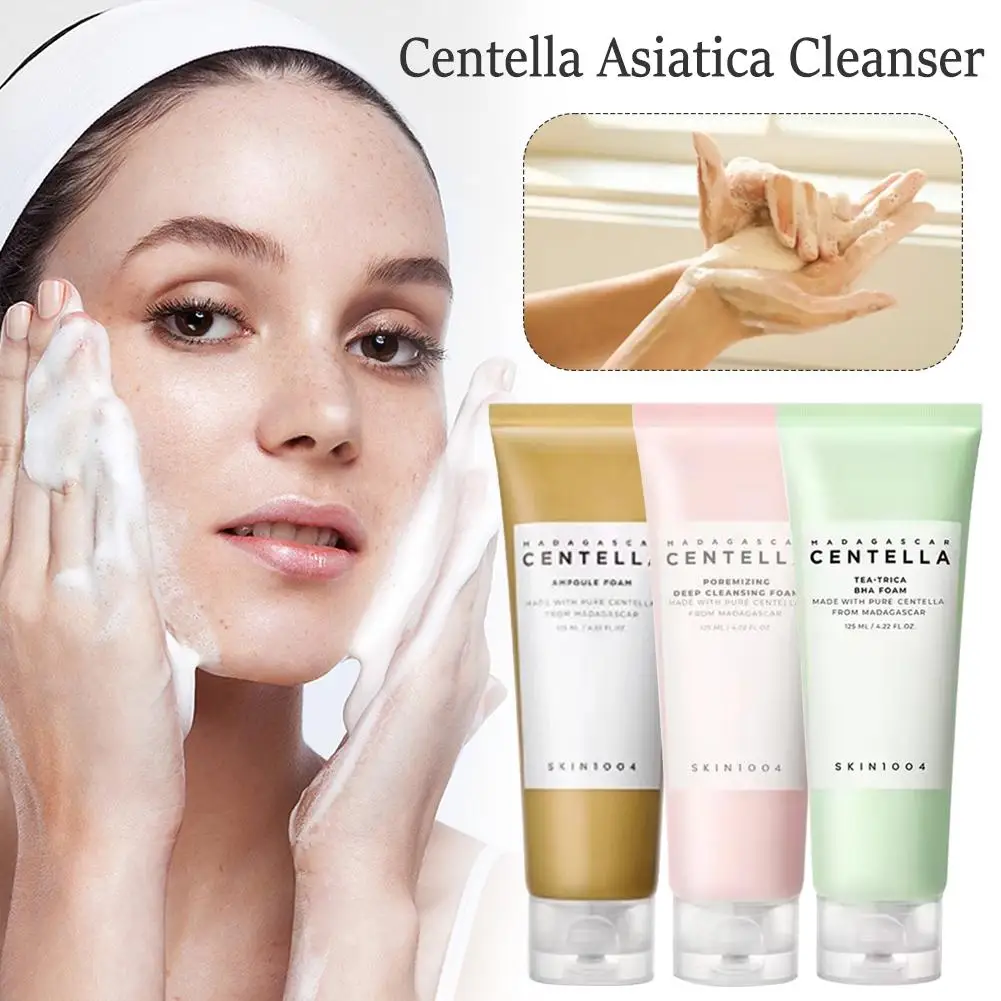 125ml Centella Asiatica Cleanser Gentle Cleansing Oil Control Decontamination Anti-allergic Moisturizing Cleanser 2