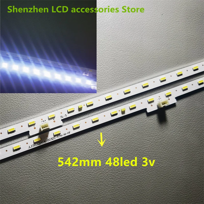 

LED backlight strip for HZ50A70 HE500S5US1-T0L1K1 JL.E500Q2414-003DS-R7N-M-HF light bar 100% new