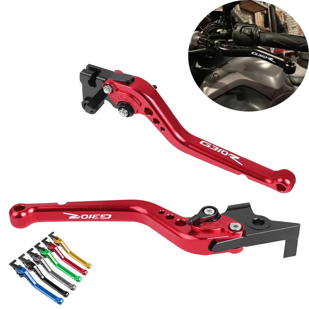 

G310R G310GS Short&Long CNC Adjustable Brake Clutch Levers Handles Lever Motorcycle Accessories For BMW G310 R G 310 R 2017-2023