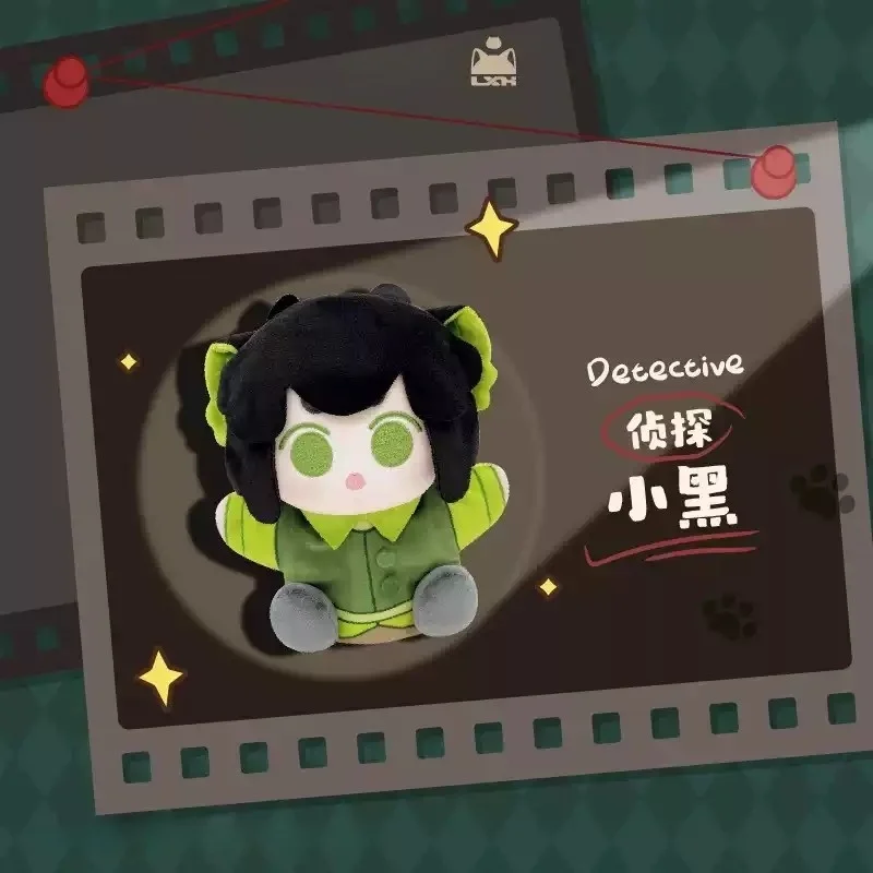 공식 Luo Xiao-Hei 2 핸드 퍼펫 글러브 주변 제품 Wuxian Xiaohei Luye 애니메이션 인형 코스프레 선물