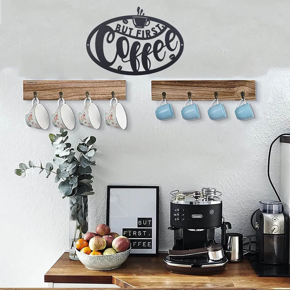 But First Coffee, Kitchen Wall Decor