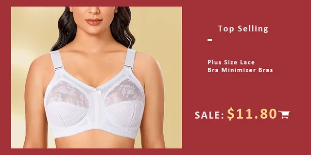 Bras Sexy Lace Bra Womens Minimizer Push Up Full Figure Wireless Large  Bosom Plus Size 36 38 40 42 44 46 48 50 B C D E From Hellogoodgirl, $17.11