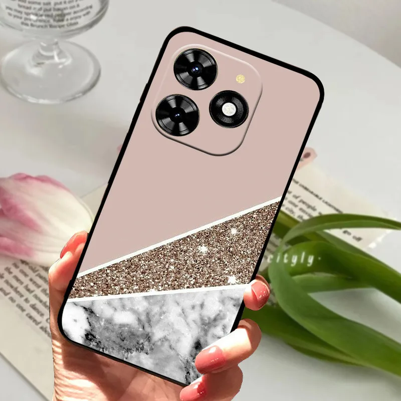 Shockproof Soft TPU Silicone Phone Cover with Cartoon Design