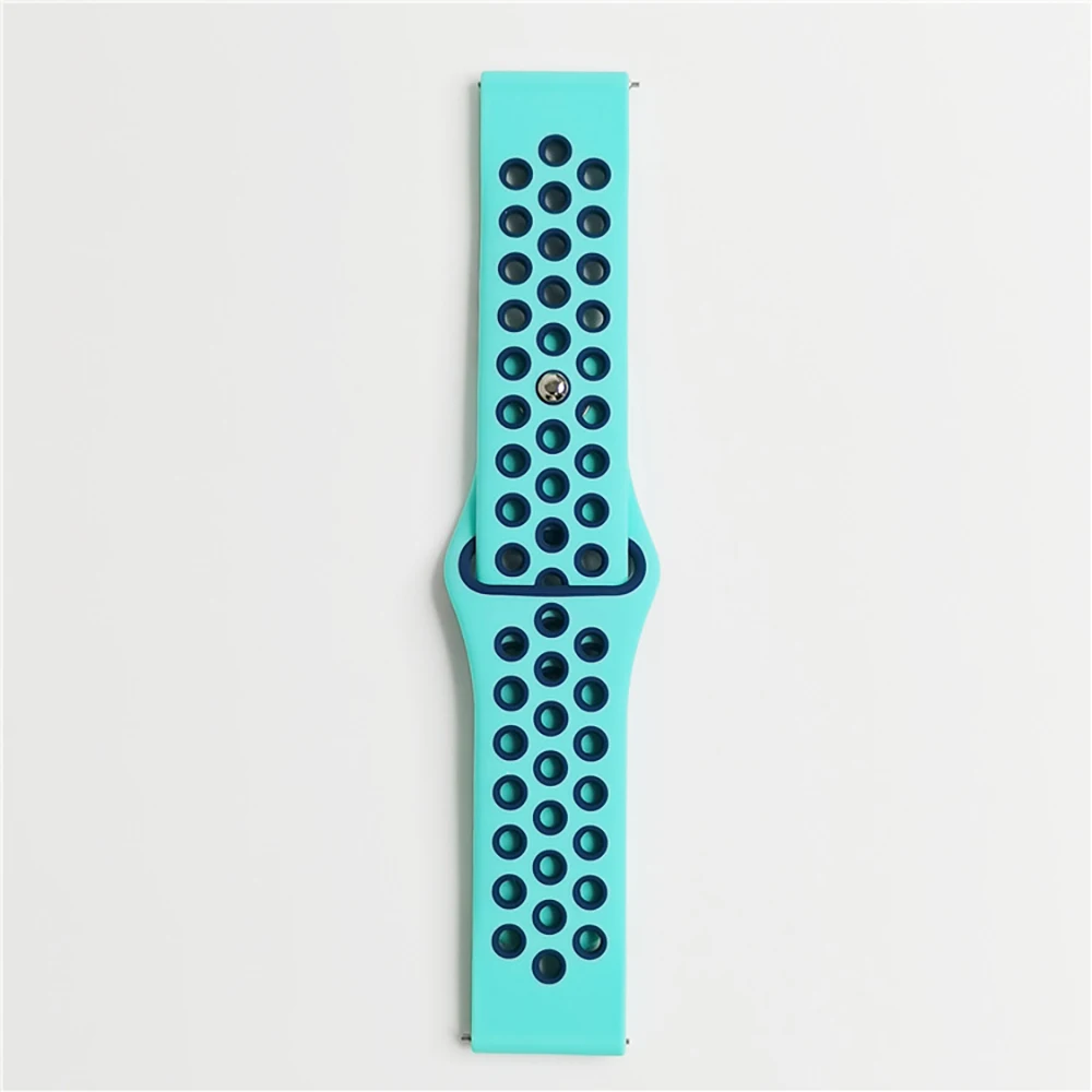 Versatile 22mm Silicone Watch Band - Premium Strap