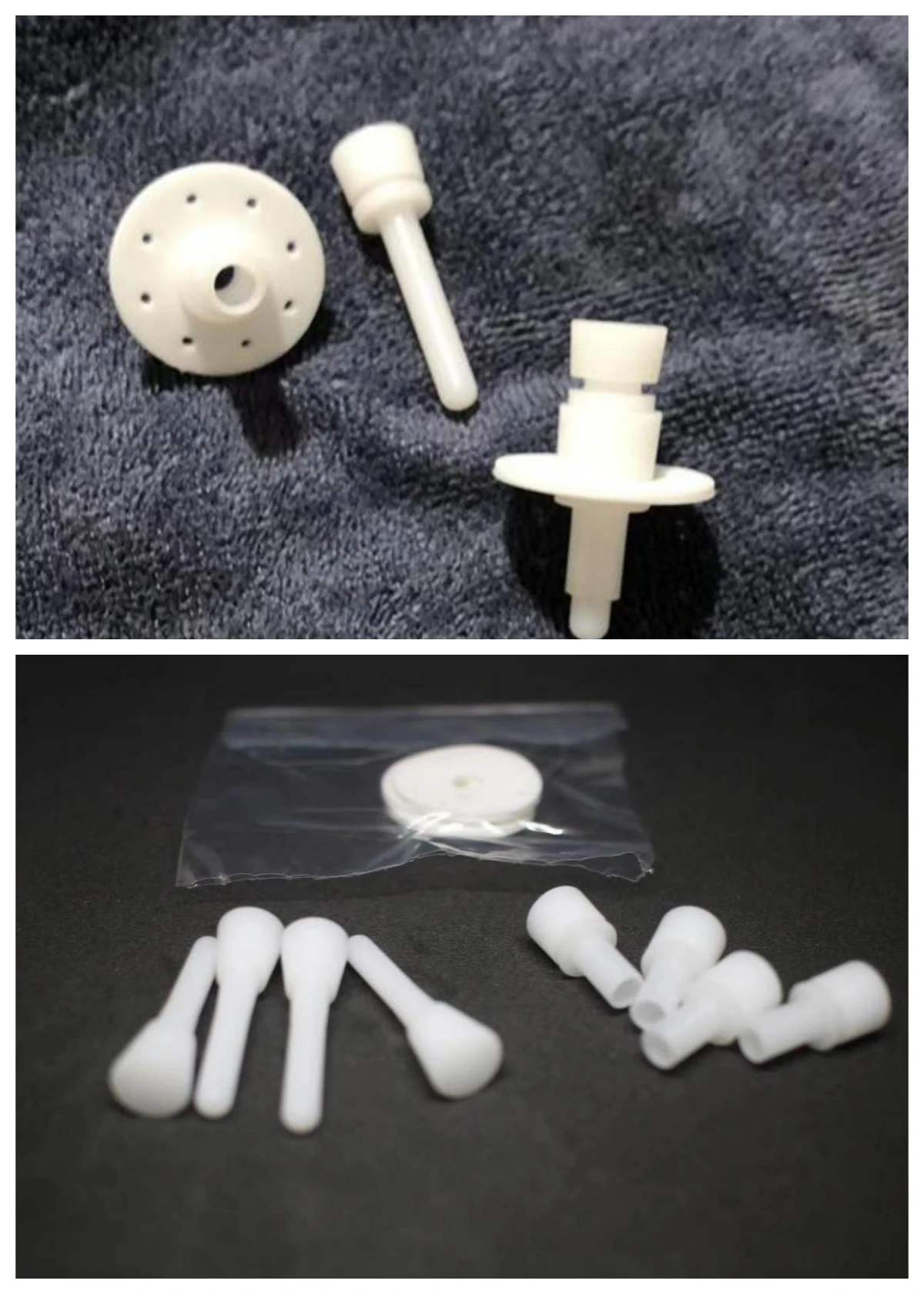 5-pc/Lot Reusable Vaser Liposuction Skin Cover with 3 Components Base, Plate, and Cap Made of Medical Polymer 5