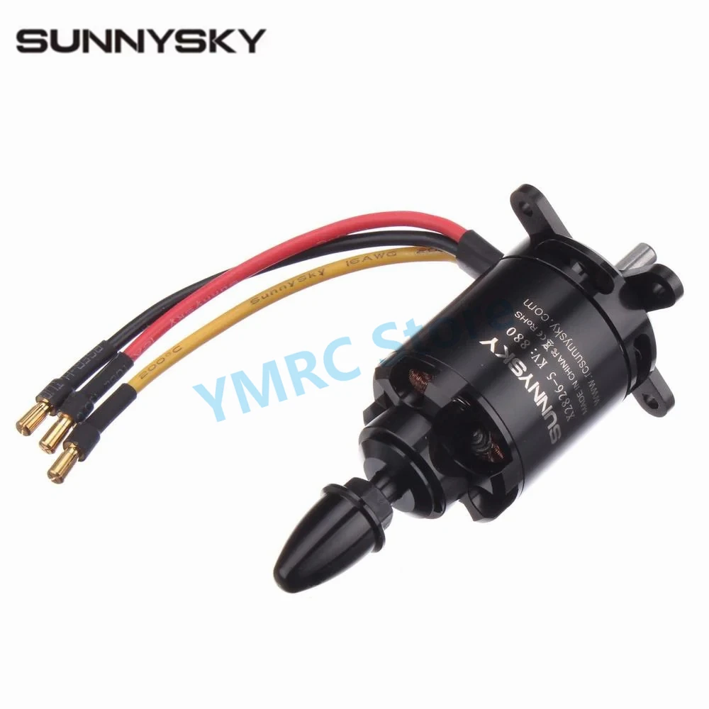 SunnySky X2826 KV550/KV740/KV880/KV1080 Brushless Motors for RC Drone 40E 3D Fixed Wing Glider Airplane Helicopter thumbnail 3