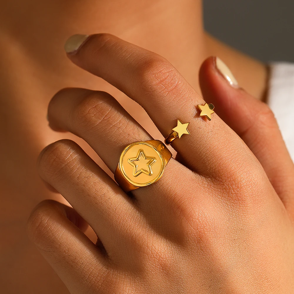 여성용 스테인리스 스틸 반지, 심플한 패션, 해골 조각 디자인, 쥬얼리 트렌디 제품, 파티 선물 추천 