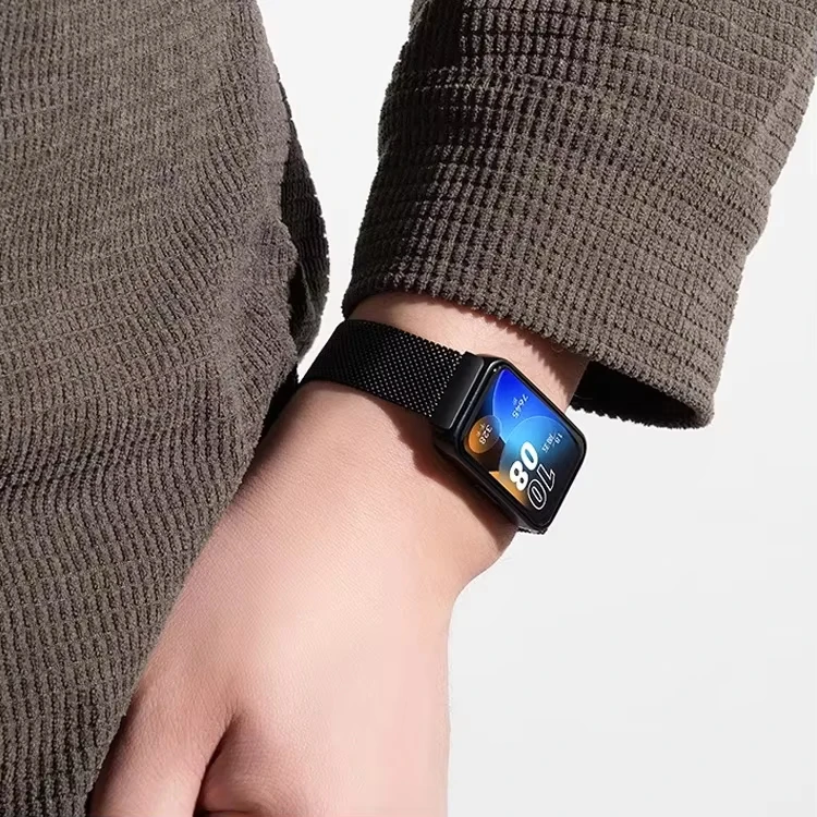 Magnetic Metal Milanese Loop Strap for Smartwatch - Elegant Bracelet Accessory