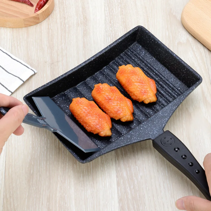 Non-Stick Wave Bottom Tamagoyaki Omelette Saucepan Egg Roll