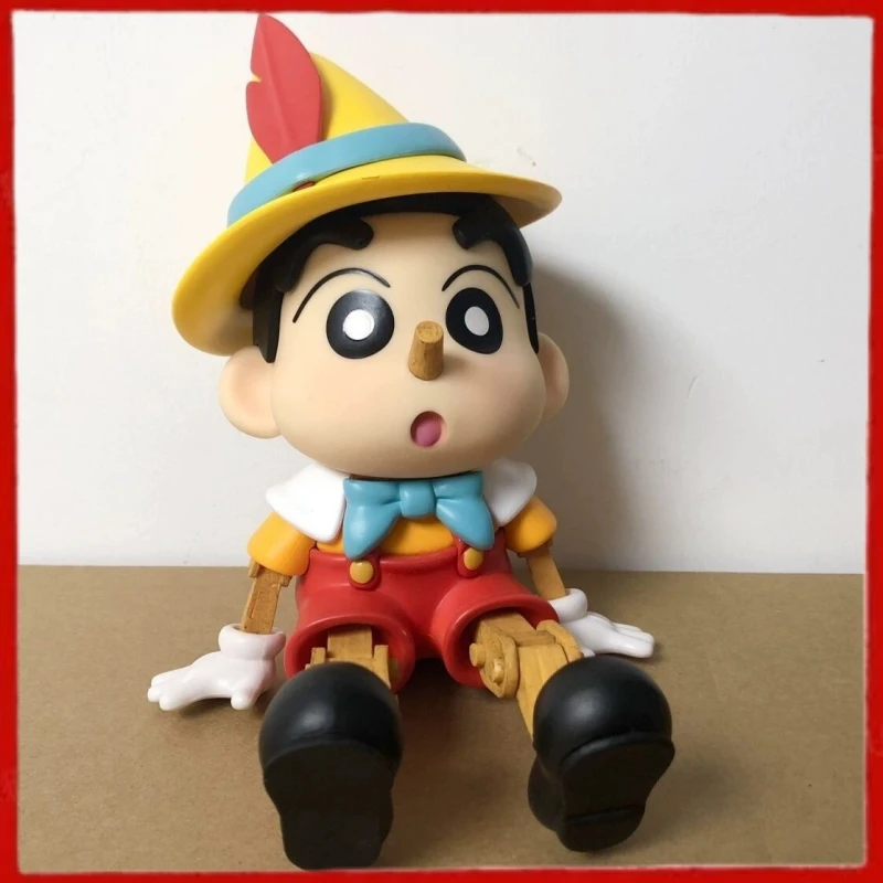 

Аниме Кукла Crayon Shinchan Cos Пиноккио Shinnosuke нохара интернет Знаменитости Модные украшения фигурки модели подарки