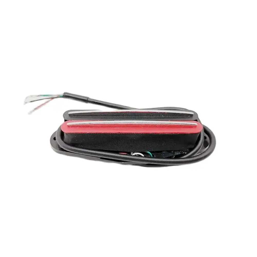 

Rare Red And Black Two-tone Hot track Double coil Guitar pickups DC 9.25K 4C Guitar Parts Professional Guitar Parts