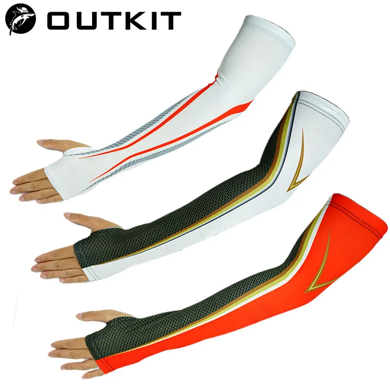 Arm Sleeves UV Sun Protection 1 Pair for Fishing Lure Running Cycling Driving
