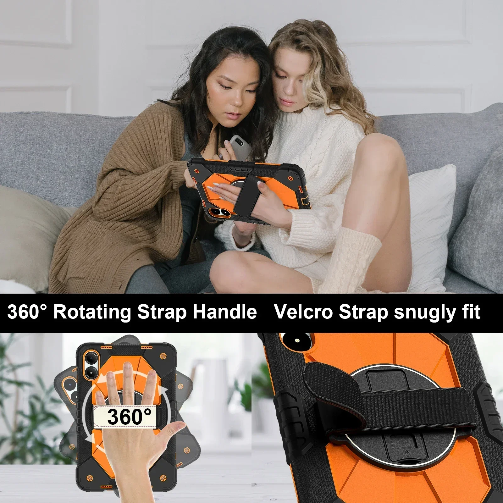 Durable Kids Tablet Case - Heavy Duty Shockproof Armor Protector
