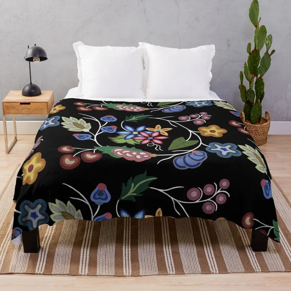 

Anishnawbe Throw Blanket for winter Decorative Throw Loose Blankets
