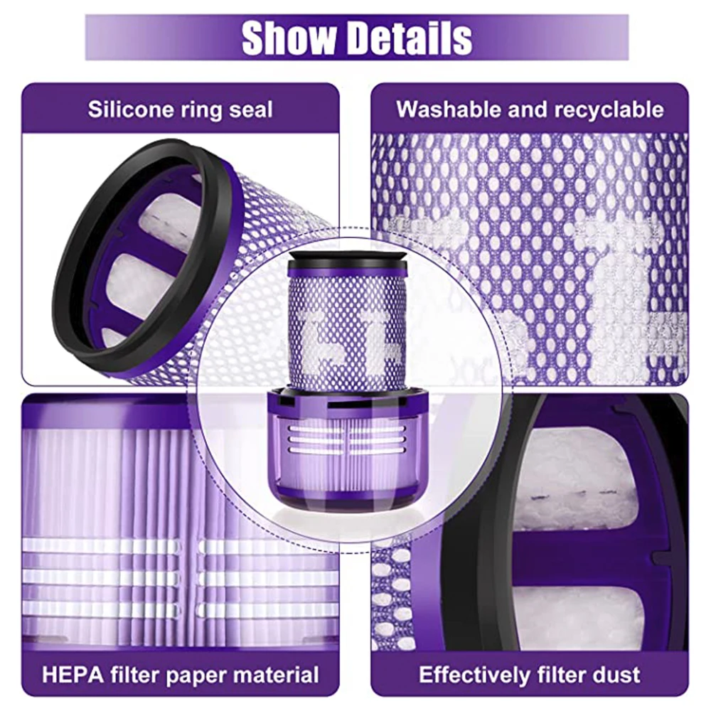 新品　Dyson V12 Detect Slim hepa フィルター Amazon.co.jp: HEPAフィルター ダイソン V12 ディテクト スリム