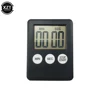 1Pc Timer Super Thin Cooking Baking LCD Digital Screen Square Cooking Count Up Countdown Kitchen Timer Alarm Clock Kitchen Tool 3