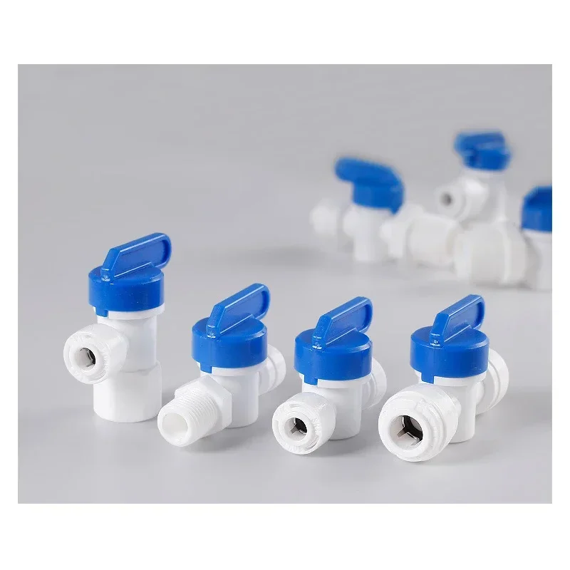 1/4 "3/8" 1/2 "Männlich-Innengewinde Kugelhahn RO Rückspülung Fitting Schalter Schnellkupplung Wasserfilter Umkehrosmose Teile – Detail 3