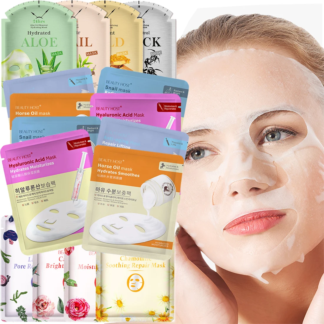 10-pieces-hyaluronic-acid-facial-mask-sheet-pores-moisturizing-oil-control-anti-aging-replenishment-whitening-face-skin-care