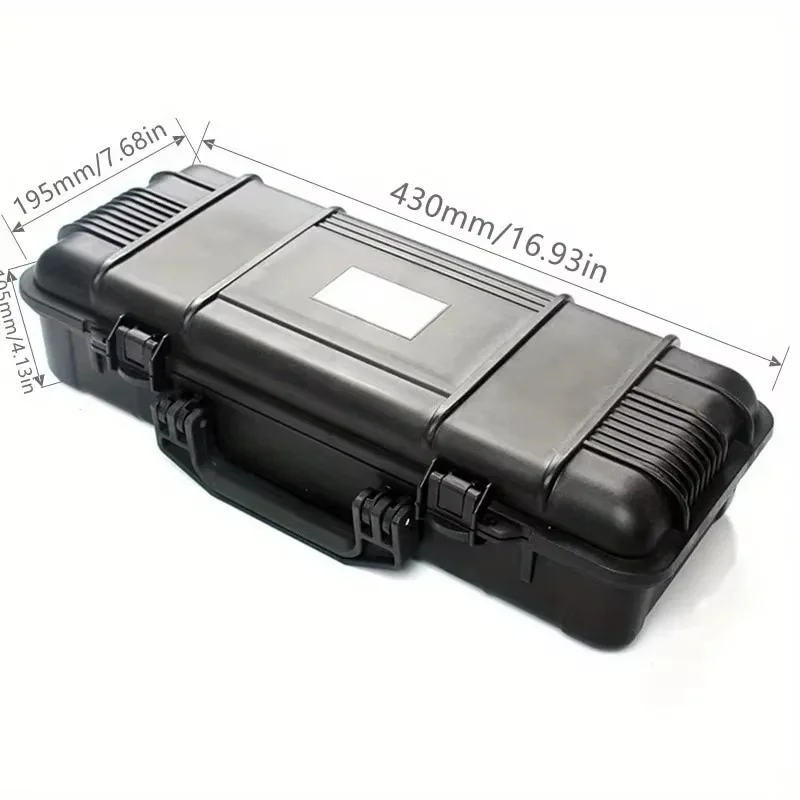 Waterproof Shockproof Hard Protective Storage Case with Foam Padding for Electronics and Accessories