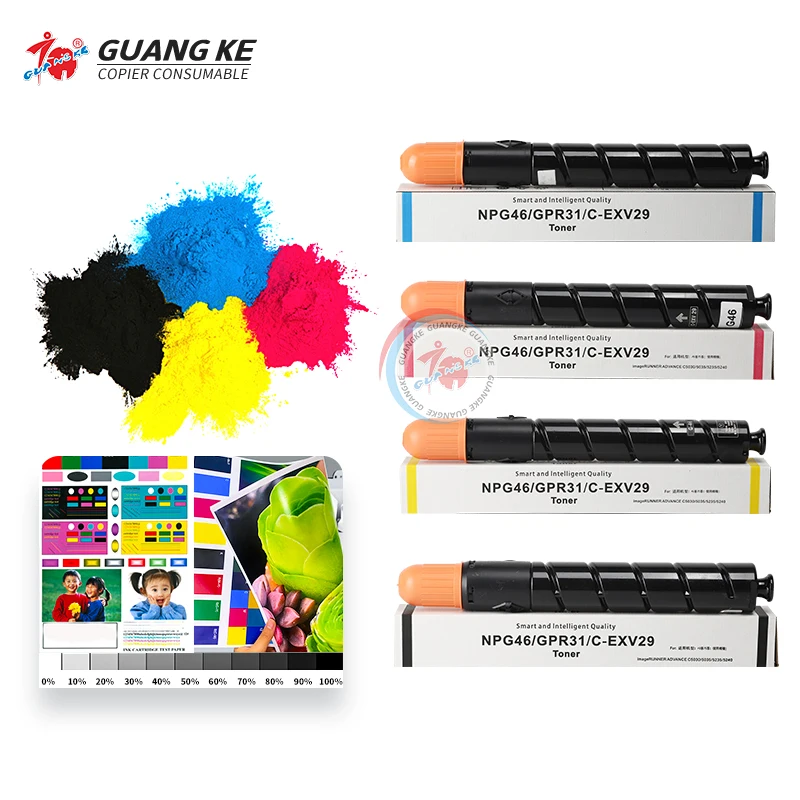 High Quality NPG-46 Toner Cartridge Black Cyan Yellow Magenta For 