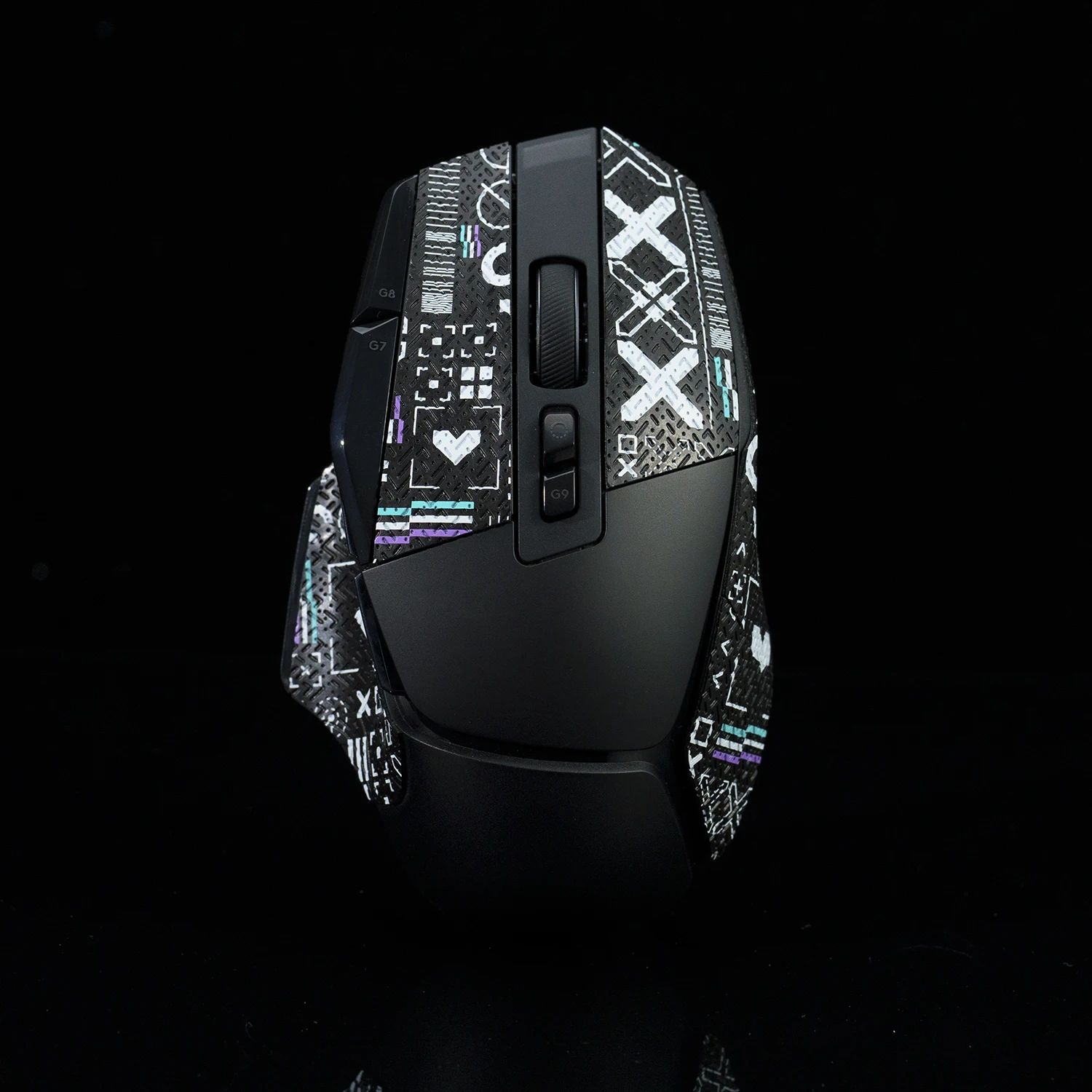 BTL 마우스 그립 테이프 스케이트 도마뱀 피부 스티커 G502X G502 X LIGHTSPEED PLUS 유선 무선 미끄럼 방지 땀 흡수