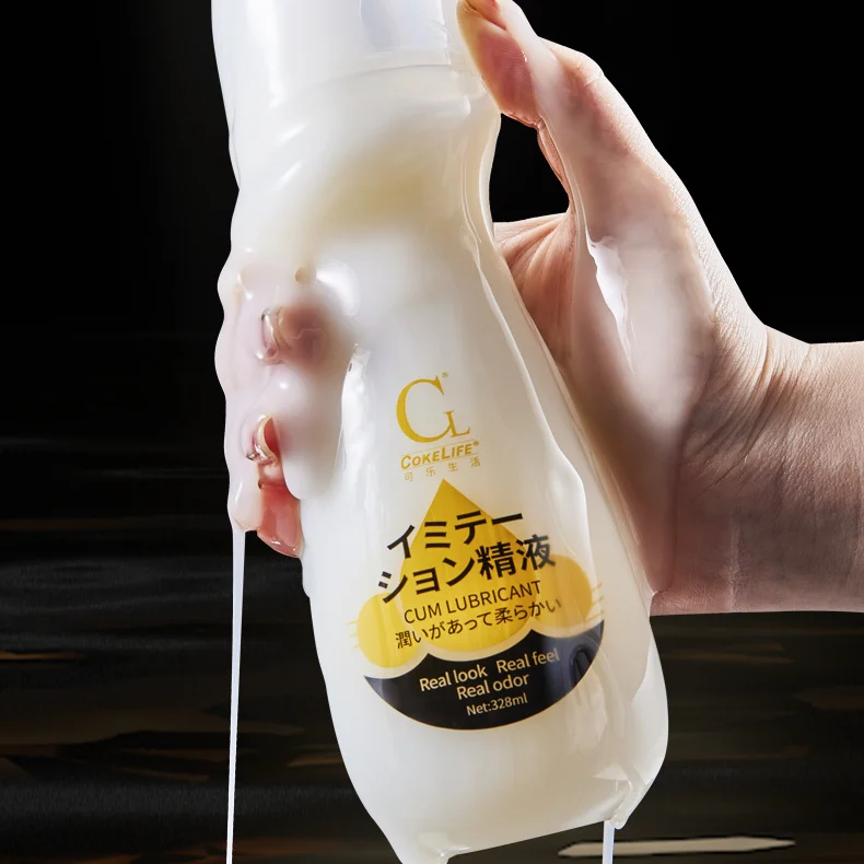 240ml Imitation Sperm Lubricant Male Semen Lubricant Add Fun and Smooth