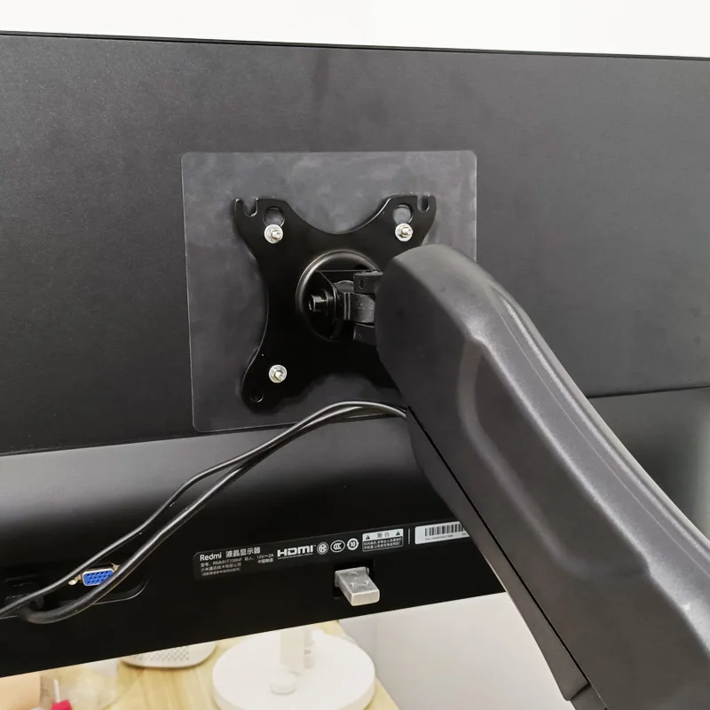 17-32 Inch Desktop LED LCD Monitor Holder Arm Extension VESA Adapter Fixing Fixed Bracket Display Bracket No Mounting Hole monitor bracket