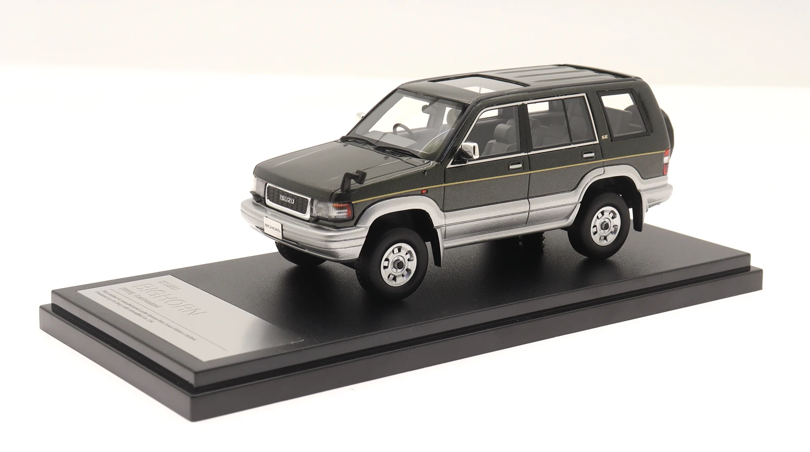 最新エルメス 1:43 Hi Model Car Resin 1993 BIGHORN for Model Car Story ミニカー