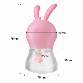 Breast Sucking Soft Tongue Licking Vibrator Nipple Massager Female Masturbator Sex Toys for Women G Spot Clitoral Stimulator 5
